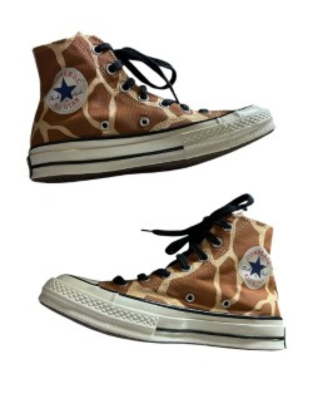 Converse Chuck 70 Giraffe Print High Top Sneakers 7